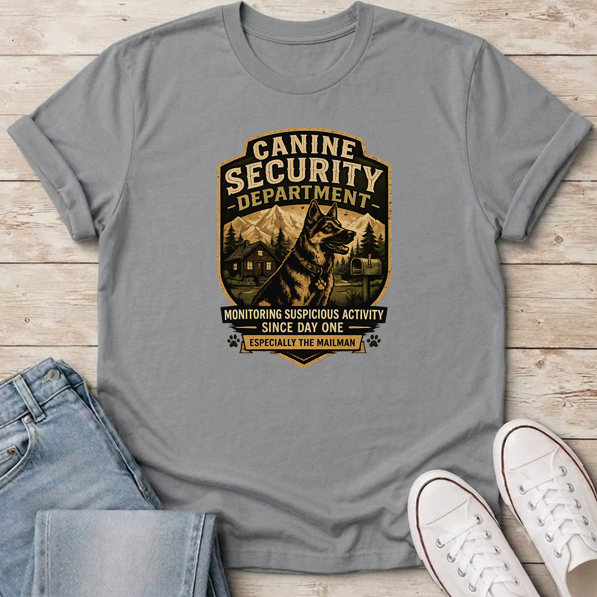 Canine Security Department T-Shirt