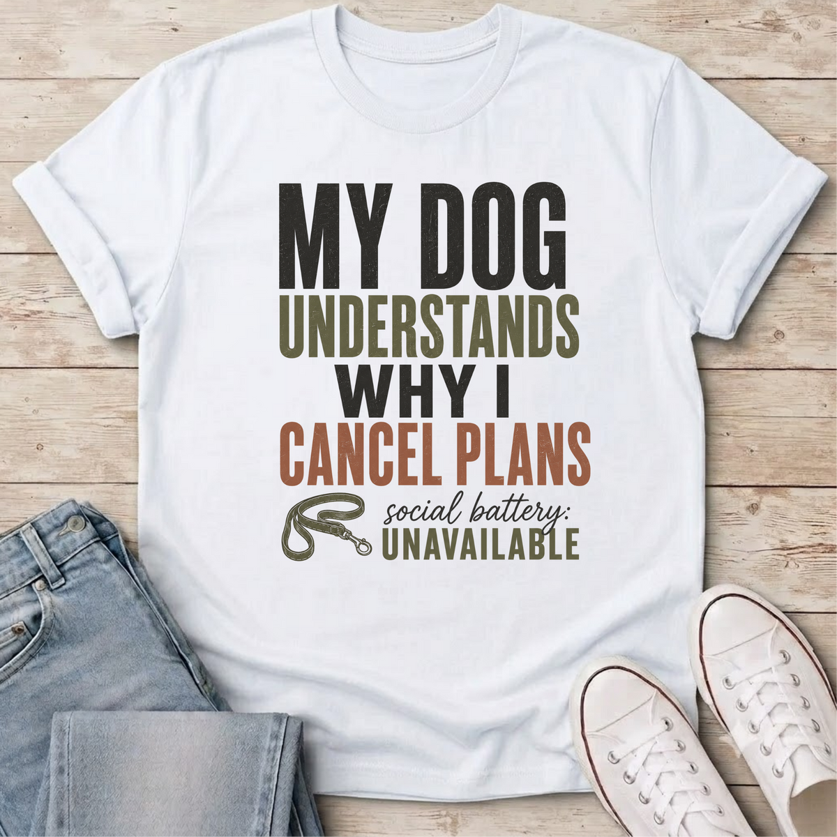 I Cancel Plans T-Shirt
