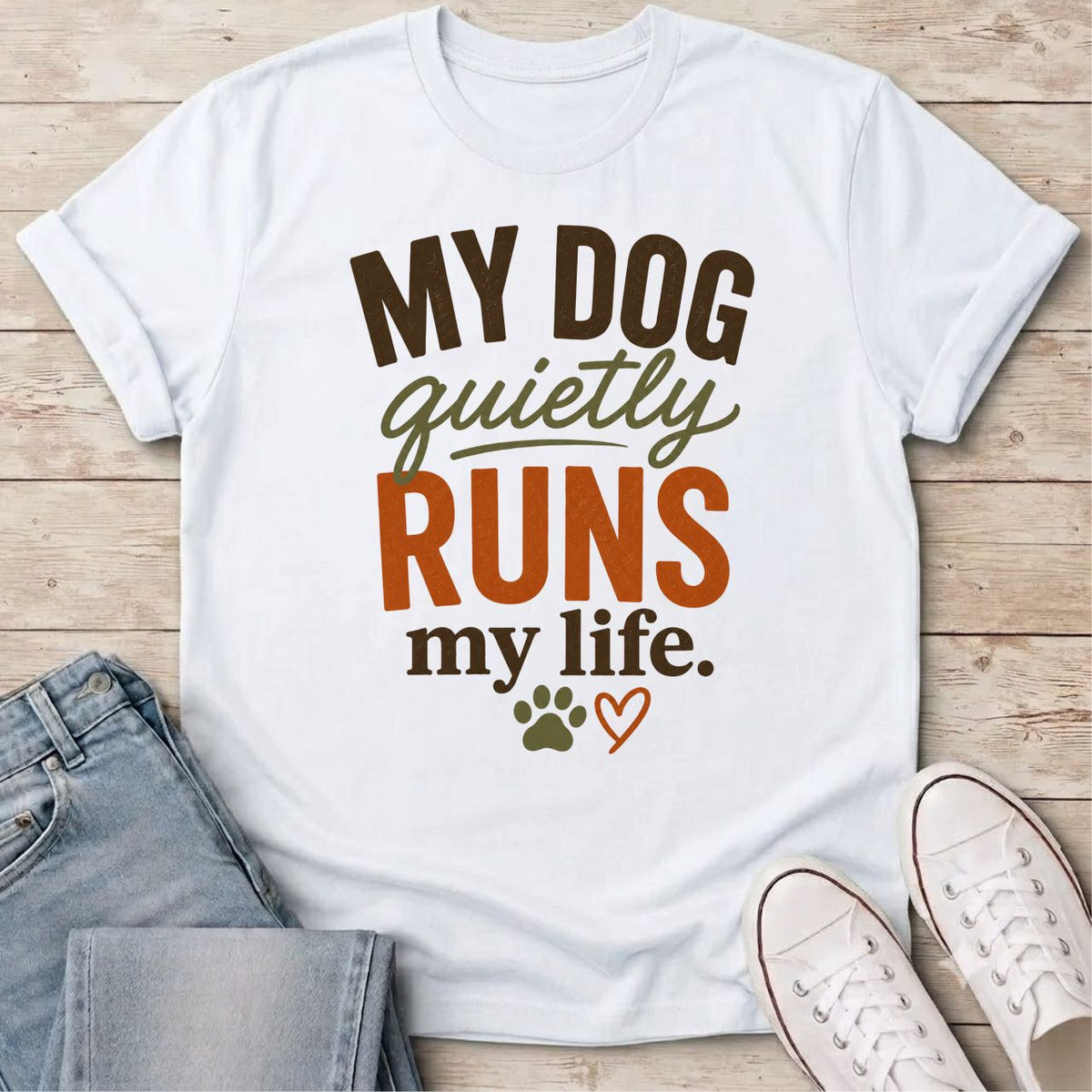 Runs My Life T-Shirt