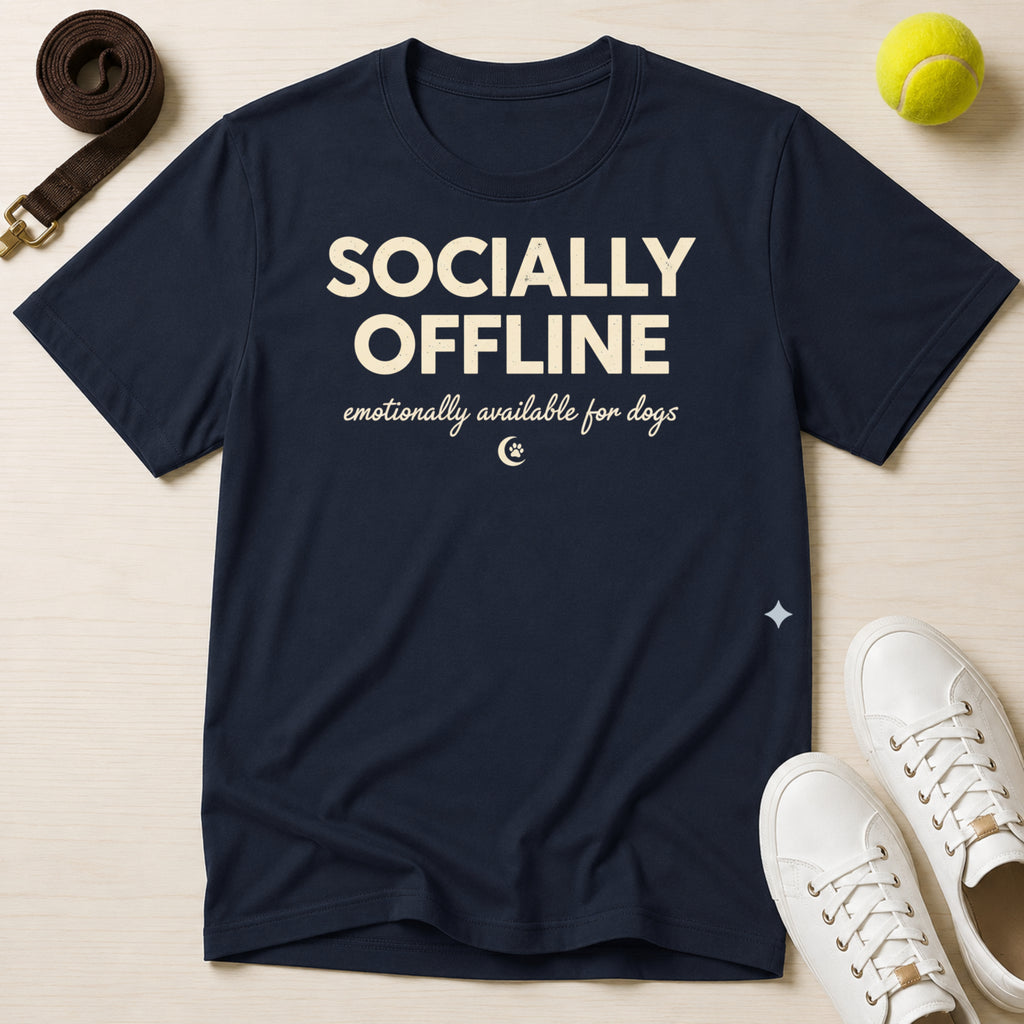Socially Offline-T-Shirt