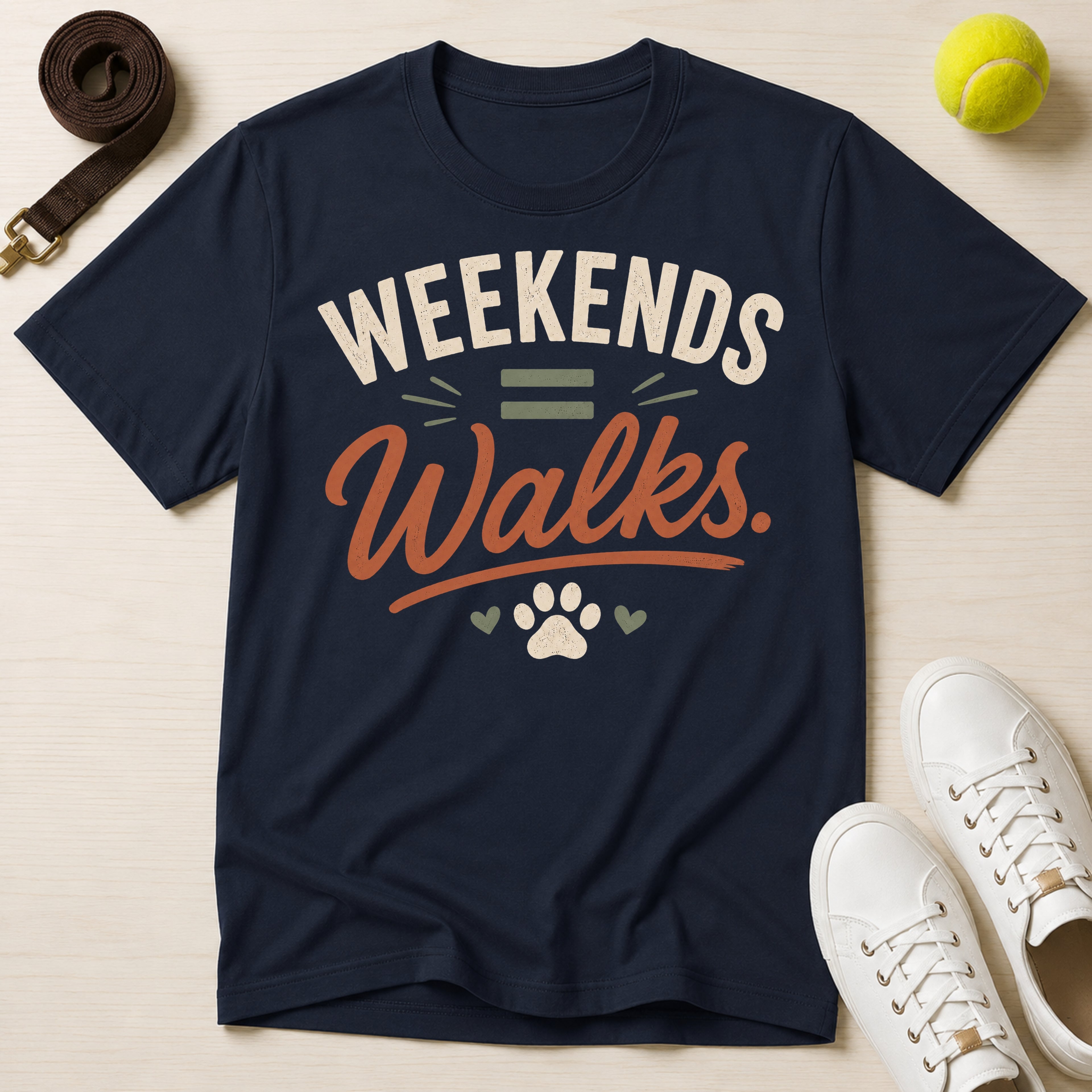 Weekends = Walks T-Shirt