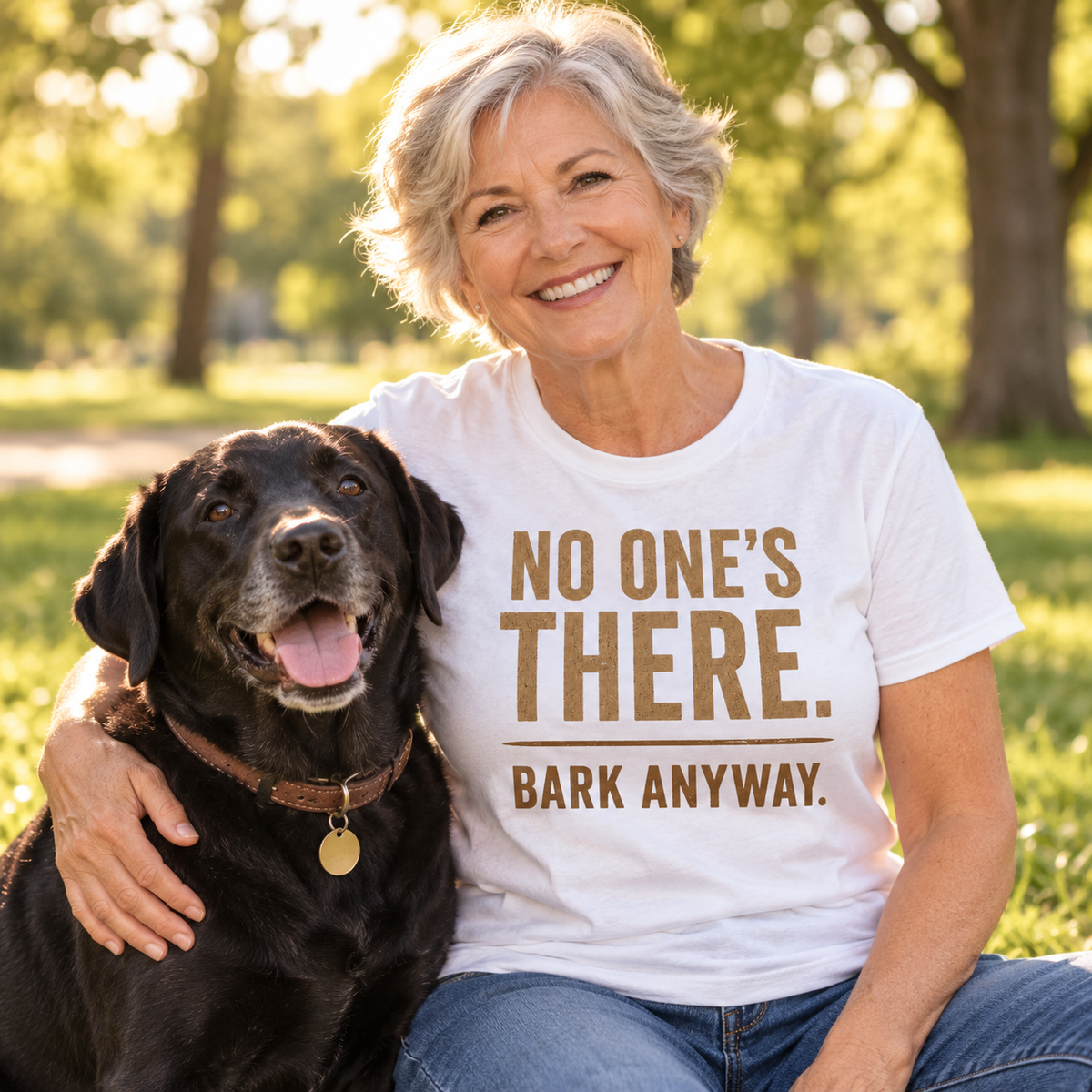 Bark Anyway Funny Dog dog lover graphic T-shirt – Wigglebumms